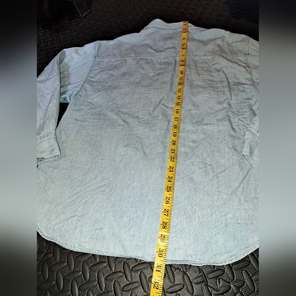 Vintage denim shirt with native design - Picture 9 of 12